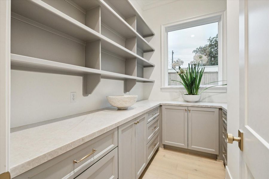 Furnished interior view inside a new home in , Houston (Image 32).