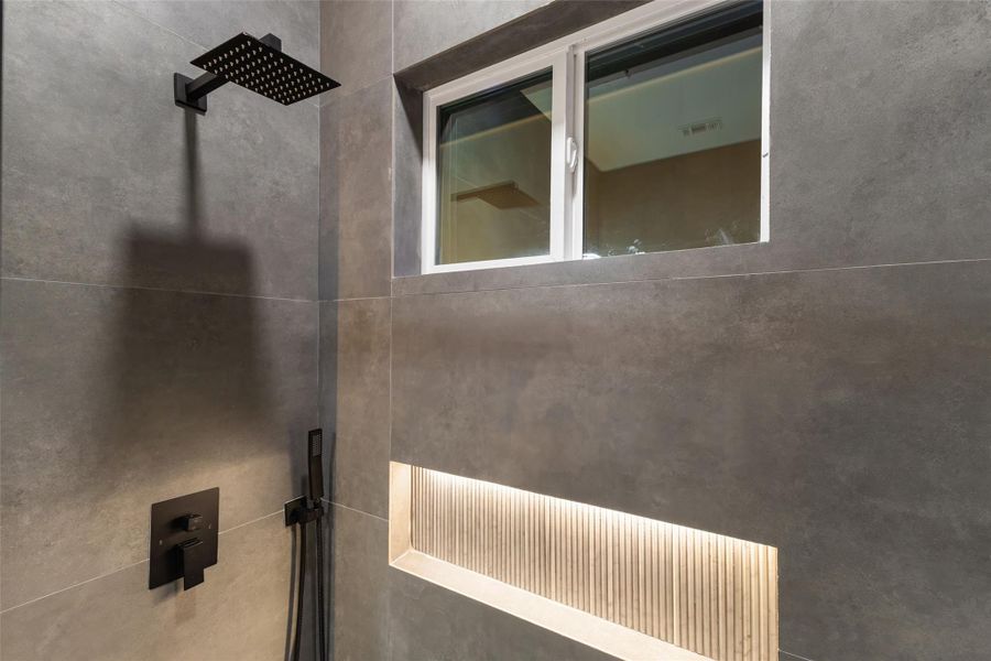 Close-up of interior finishes inside a home in , Houston (Image 15).