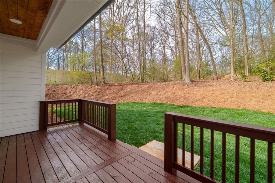 Exterior details and patio area of a home in , Woodstock (Image 26).