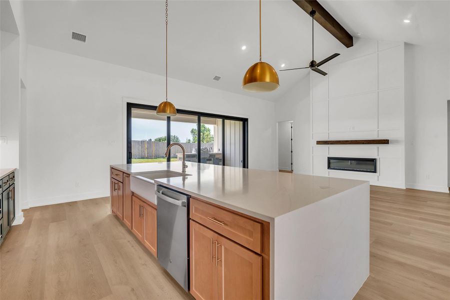 Furnished interior view inside a new home in King Oaks, Salado (Image 9). Furnished interior view inside a new home in King Oaks, Salado (Image 9).
