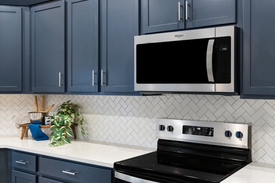 Stainless steel appliances