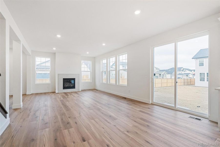 Spacious, unfurnished interior of a new home in Windsong, Thornton (Image 31).