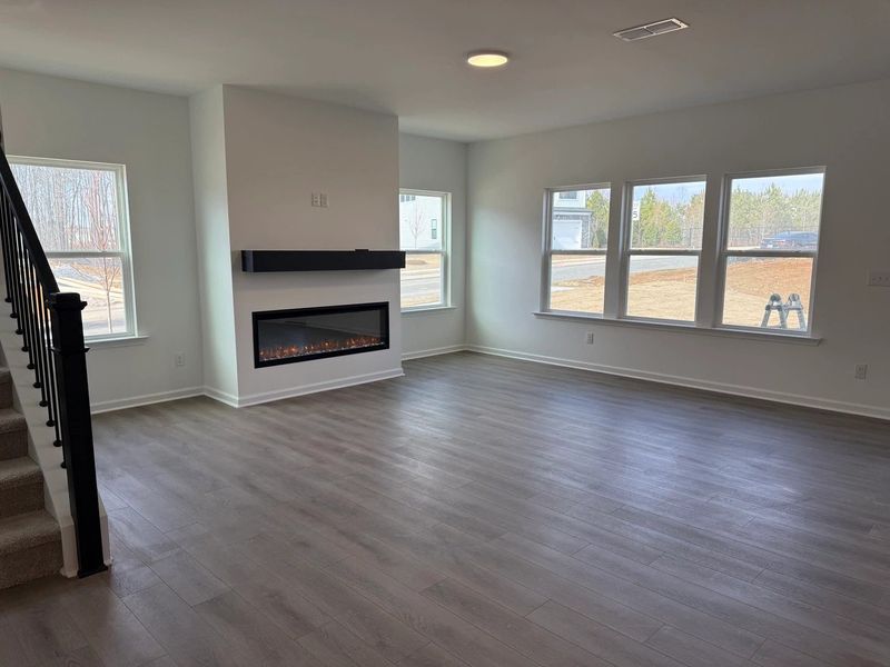 Family Room featuring the AW Collection® Artisan - Textural layers and details made for slowing down.