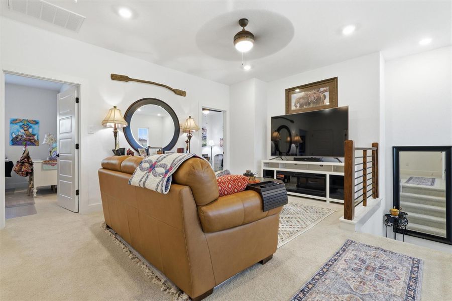 Furnished interior view inside a new home in Magnolia Woods - 70', Magnolia (Image 12).