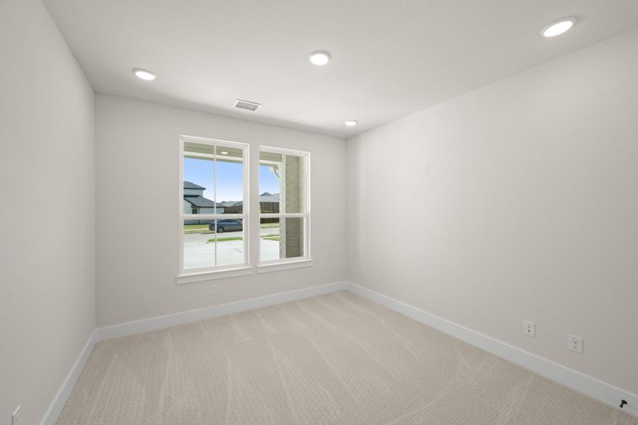 Spacious, unfurnished interior of a new home in Inspiration Collection at View at the Reserve, Mansfield (Image 22). Spacious, unfurnished interior of a new home in Inspiration Collection at View at the Reserve, Mansfield (Image 22).