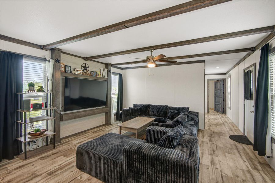 Furnished interior view inside a new home in , Brazoria (Image 3).