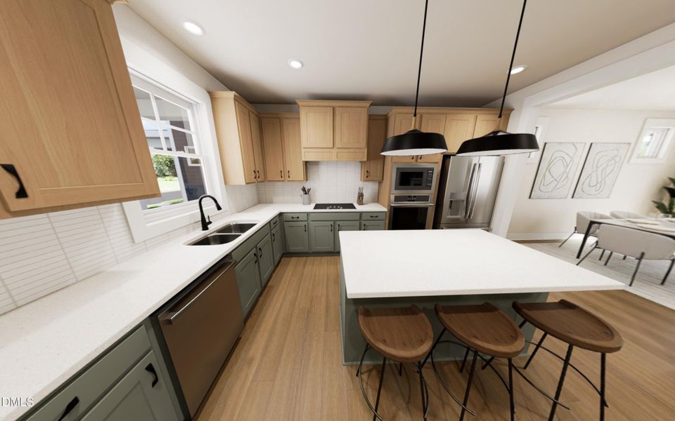 Gourmet Kitchen - Dirty Martini Interior