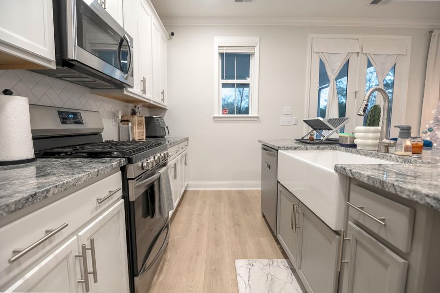Furnished interior view inside a new home in Abbey Walk, Moncks Corner (Image 12). Furnished interior view inside a new home in Abbey Walk, Moncks Corner (Image 12).