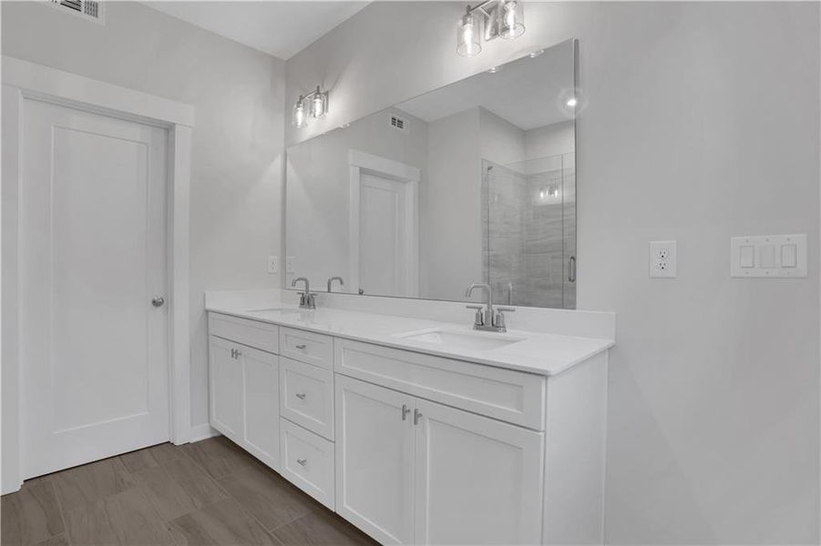 Furnished interior view inside a new home in , Roswell (Image 4).