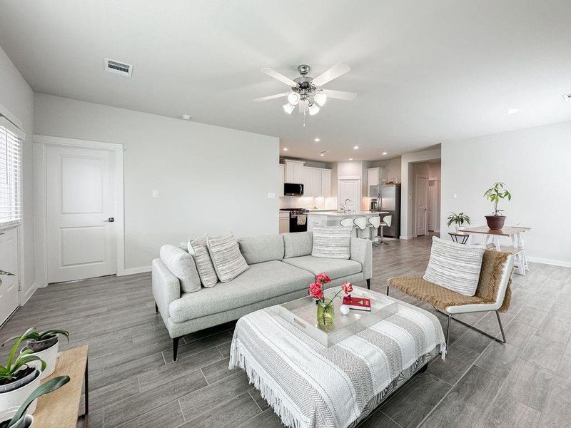 Furnished interior view inside a new home in , Fulshear (Image 16). Furnished interior view inside a new home in , Fulshear (Image 16).