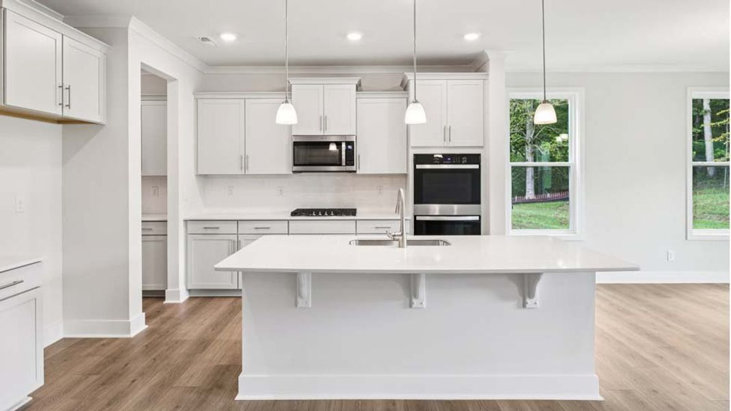 Furnished interior view inside a new home in Brantley, Mooresville (Image 2). Furnished interior view inside a new home in Brantley, Mooresville (Image 2).
