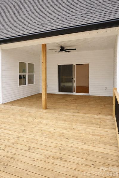 Exterior details and patio area of a home in , Clover (Image 24).