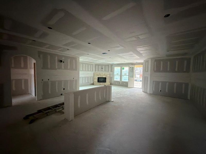 In-progress construction of a new home in Covenant Park, Springtown, TX (Image 4).