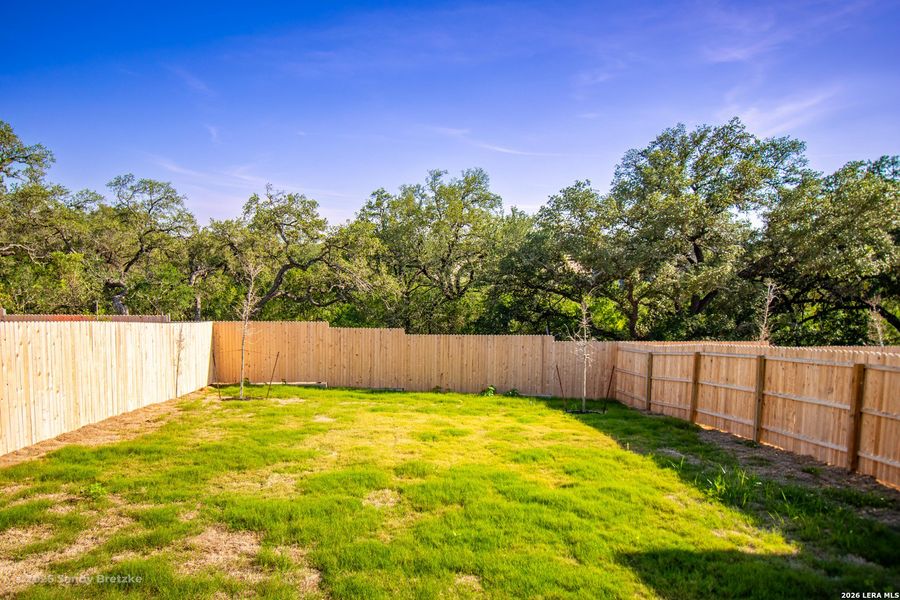 Exterior details and patio area of a home in Brookmill, San Antonio (Image 4).