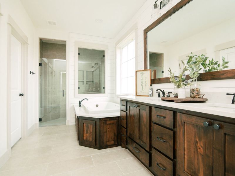 Representative furnished interior of a home built from the The Savannah by Reece Homes in Harvest Meadows, Bryan (Image 4).