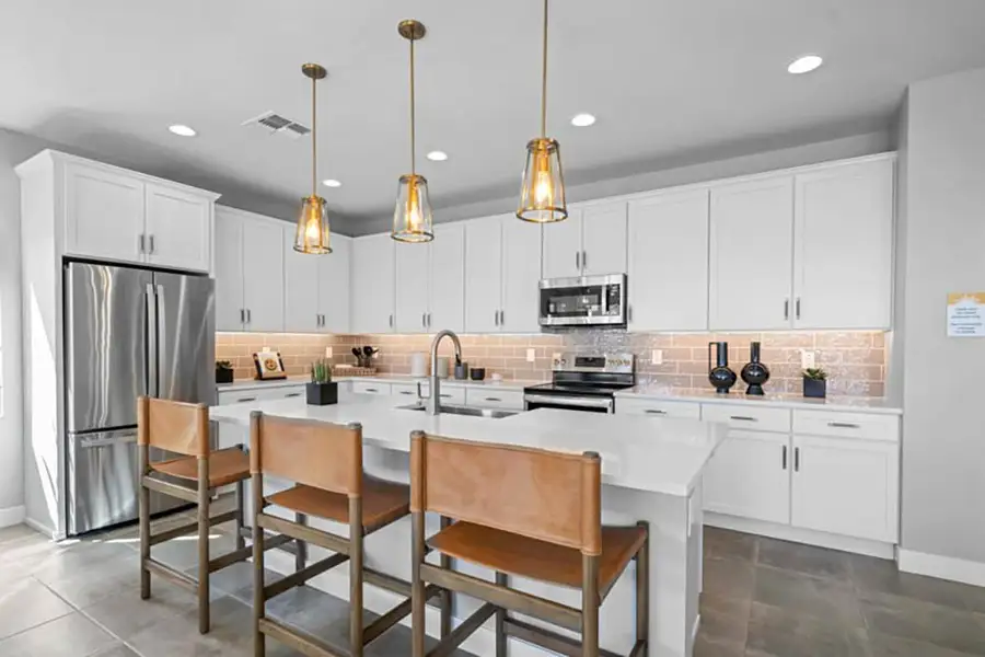 Furnished interior view inside a new home in Meridian, Queen Creek (Image 12).