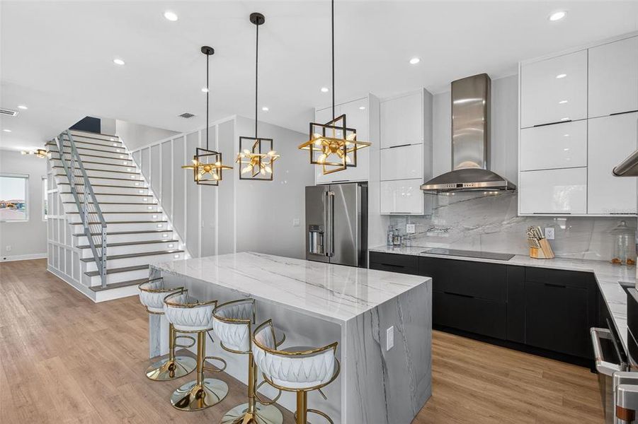 Furnished interior view inside a new home in , St. Petersburg (Image 41).