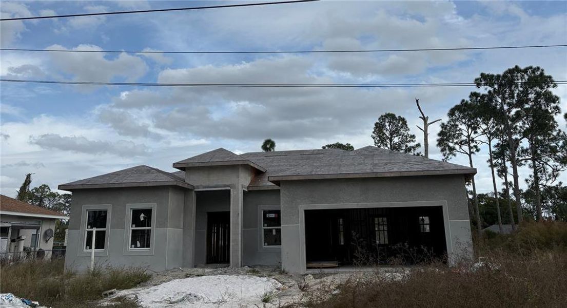 In-progress construction of a new home in , North Port, FL (Image 21).
