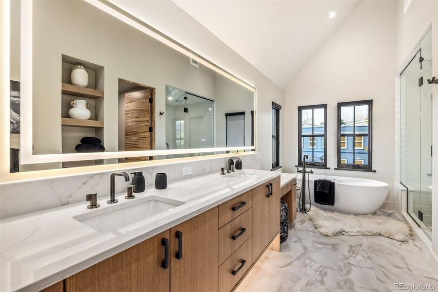 Furnished interior view inside a new home in , Breckenridge (Image 13).