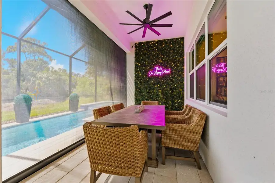 Exterior details and patio area of a home in , Parrish (Image 31). Exterior details and patio area of a home in , Parrish (Image 31).