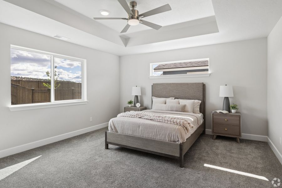 Furnished interior view inside a new home in IronHorse, Prineville (Image 7).