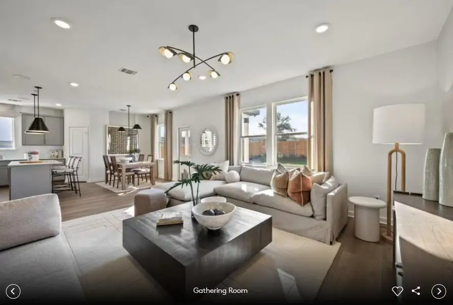 Interior photos- Photo of Pulte model home with same floor plan, not of actual home listed.