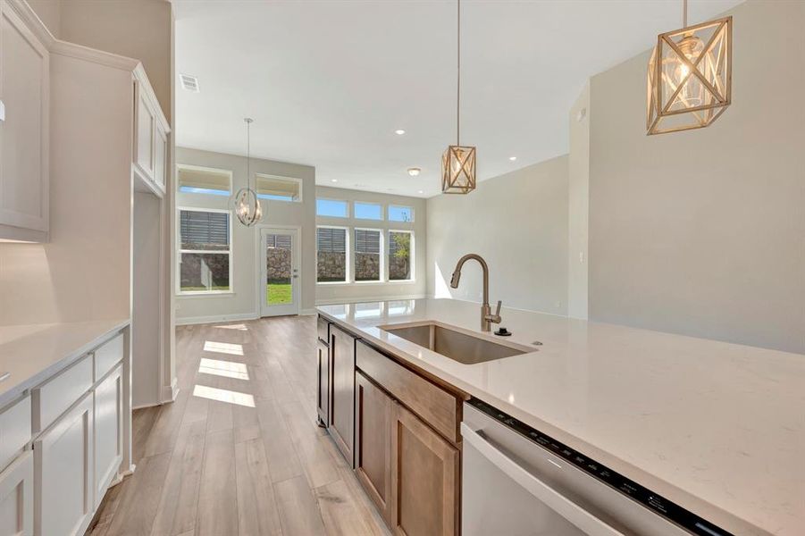Furnished interior view inside a new home in Treeline, Justin (Image 5).