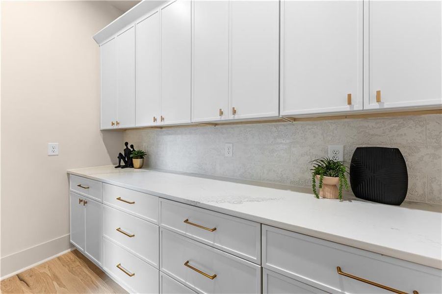 Furnished interior view inside a new home in , Atlanta (Image 14).
