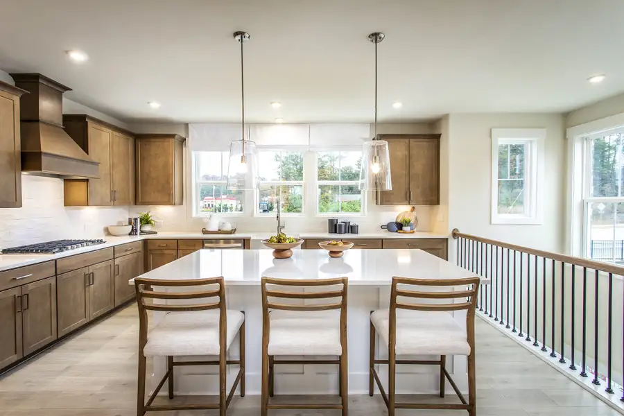 Furnished interior view inside a new home in Towne Village at Suwanee Dam, Sugar Hill (Image 3).