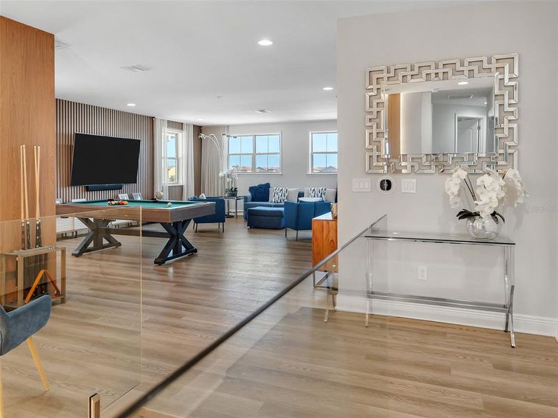 Furnished interior view inside a new home in , Orlando (Image 6).