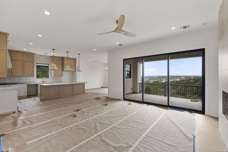 In-progress construction of a new home in , Boerne, TX (Image 38).