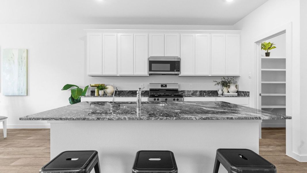 Furnished interior view inside a new home in Evergreen, Rosenberg (Image 31). Furnished interior view inside a new home in Evergreen, Rosenberg (Image 31).