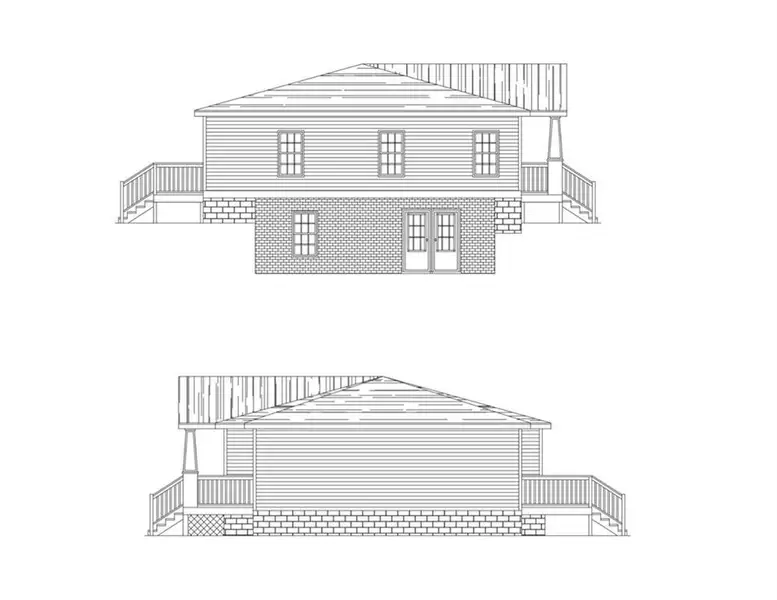Exterior rendering of this home design in , Riverdale, GA (Image 1). Exterior rendering of this home design in , Riverdale, GA (Image 1).