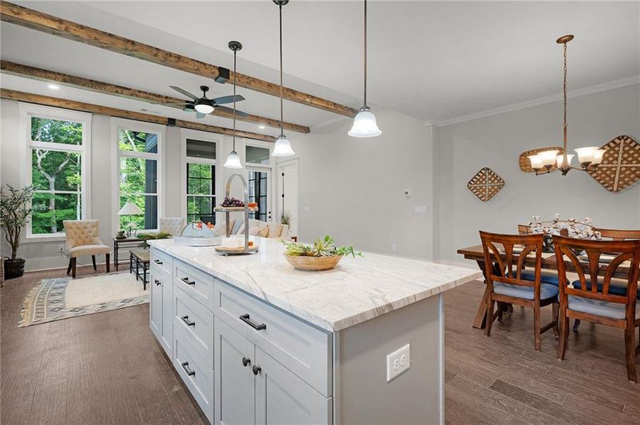 Furnished interior view inside a new home in , Jasper (Image 16).
