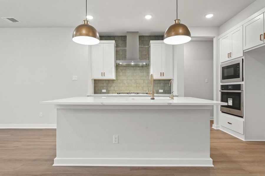Furnished interior view inside a new home in Flora, Hutto (Image 10).