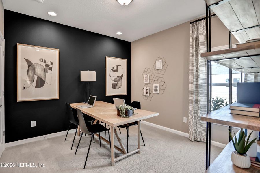Furnished interior view inside a new home in , Green Cove Springs (Image 49). Furnished interior view inside a new home in , Green Cove Springs (Image 49).