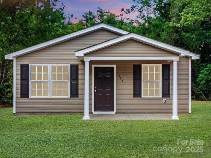 Exterior details and patio area of a home in , Wadesboro (Image 2). Exterior details and patio area of a home in , Wadesboro (Image 2).