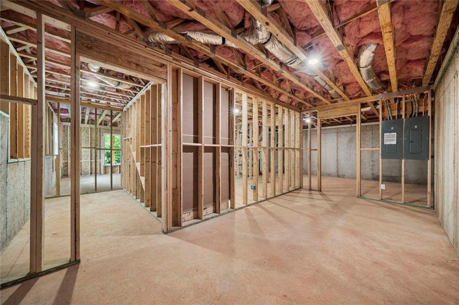 In-progress construction of a new home in , Atlanta, GA (Image 68).