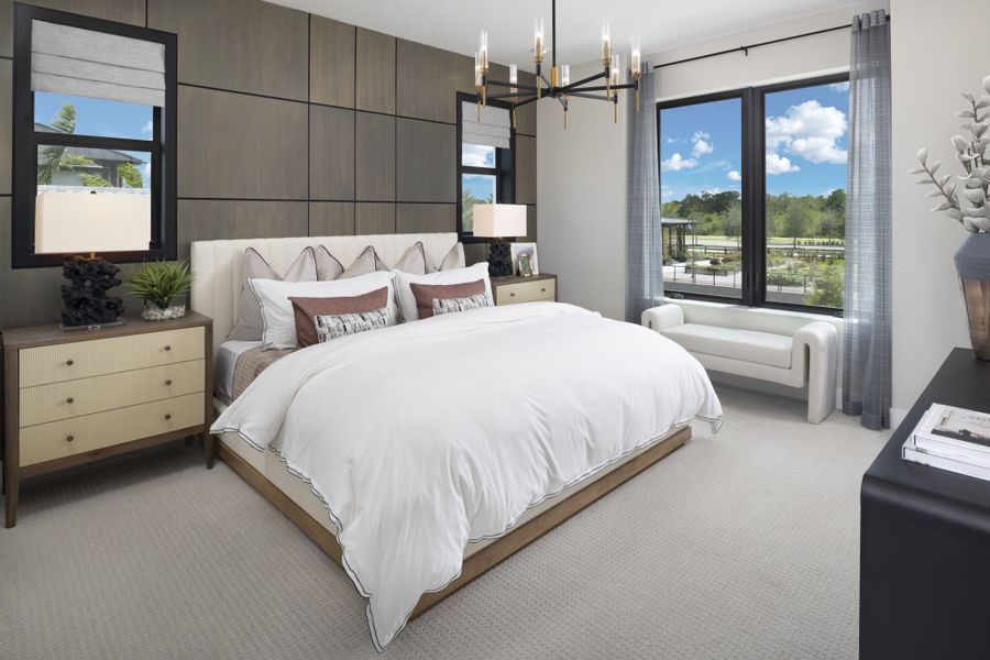 Representative furnished interior of a home built from the Gloriosa by Mattamy Homes in Newfield, Palm City (Image 7).