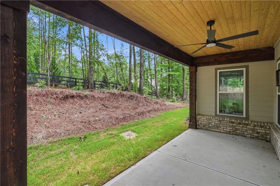 Exterior details and patio area of a home in , Pendergrass (Image 36). Exterior details and patio area of a home in , Pendergrass (Image 36).