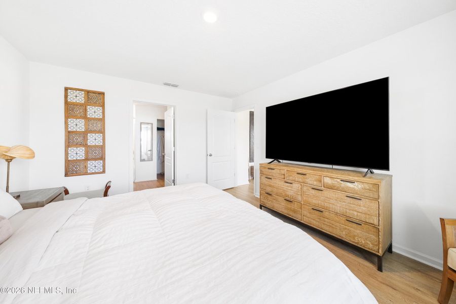 Furnished interior view inside a new home in Copes Landing, Jacksonville (Image 17). Furnished interior view inside a new home in Copes Landing, Jacksonville (Image 17).