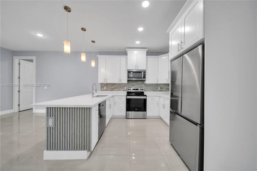 Furnished interior view inside a new home in , Lehigh Acres (Image 6).
