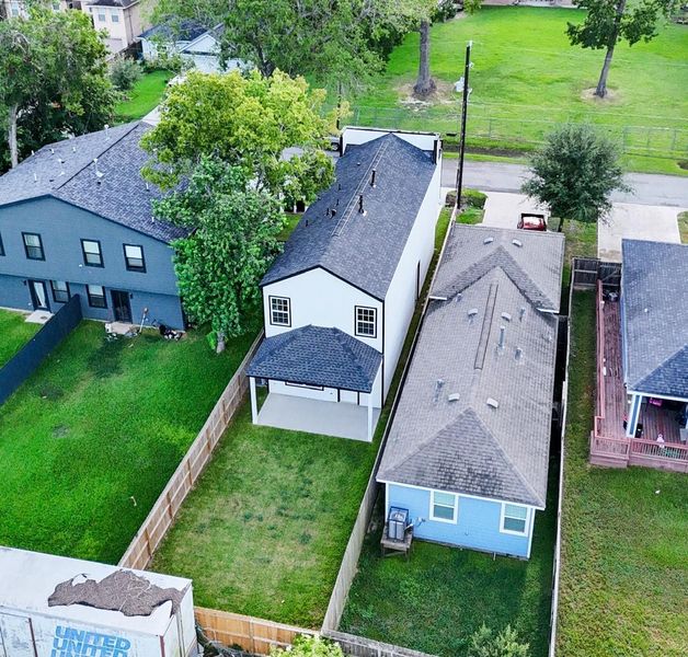 Front exterior of a new home in , Houston, TX, highlighting curb appeal (Image 2). Front exterior of a new home in , Houston, TX, highlighting curb appeal (Image 2).