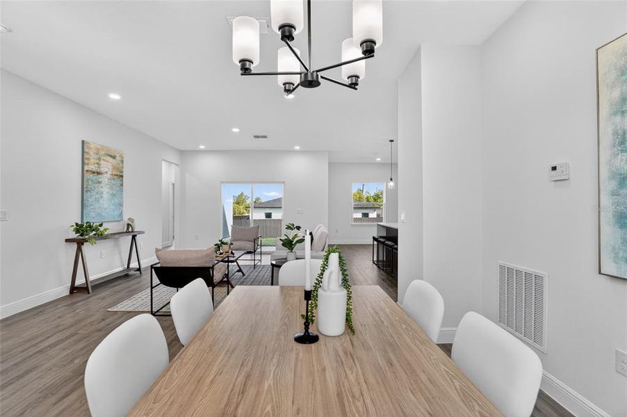Furnished interior view inside a new home in , Ocala (Image 14).