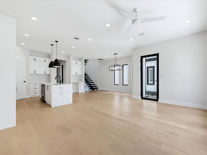 Spacious, unfurnished interior of a new home in , Houston (Image 25). Spacious, unfurnished interior of a new home in , Houston (Image 25).