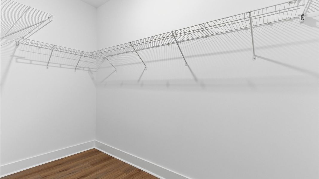 Furnished interior view inside a new home in Village at Midway, Anderson (Image 19).