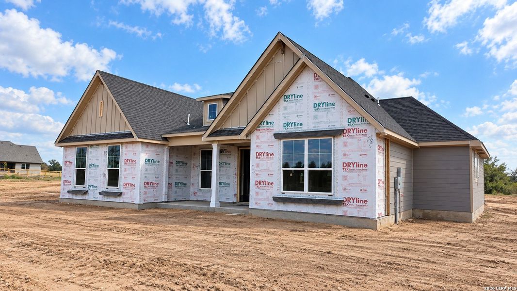 In-progress construction of a new home in Wildwood Reserve, San Antonio, TX (Image 5).