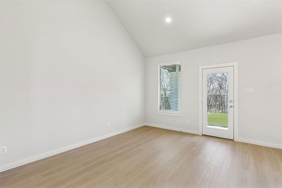 Dining Room in the Masters home plan by Trophy Signature Homes – REPRESENTATIVE PHOTO Dining Room in the Masters home plan by Trophy Signature Homes – REPRESENTATIVE PHOTO