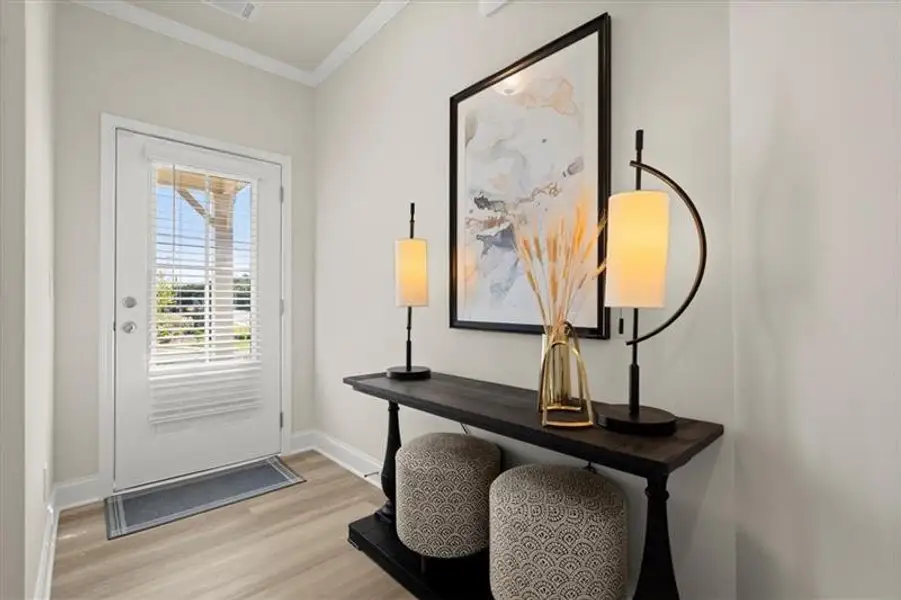 Furnished interior view inside a new home in , Dacula (Image 19). Furnished interior view inside a new home in , Dacula (Image 19).