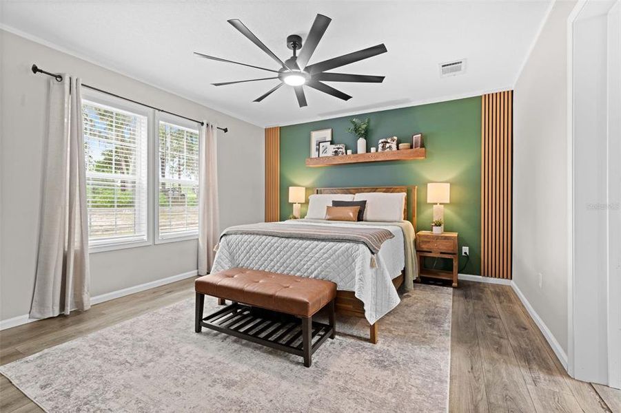 Furnished interior view inside a new home in , Brooksville (Image 39).
